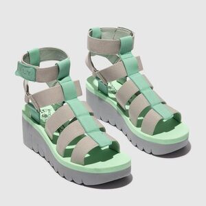 Fly London Strappy Platform Sandals